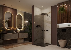 Ambassador Душевая перегородка Walk-In 90 15032223 – фотография-4